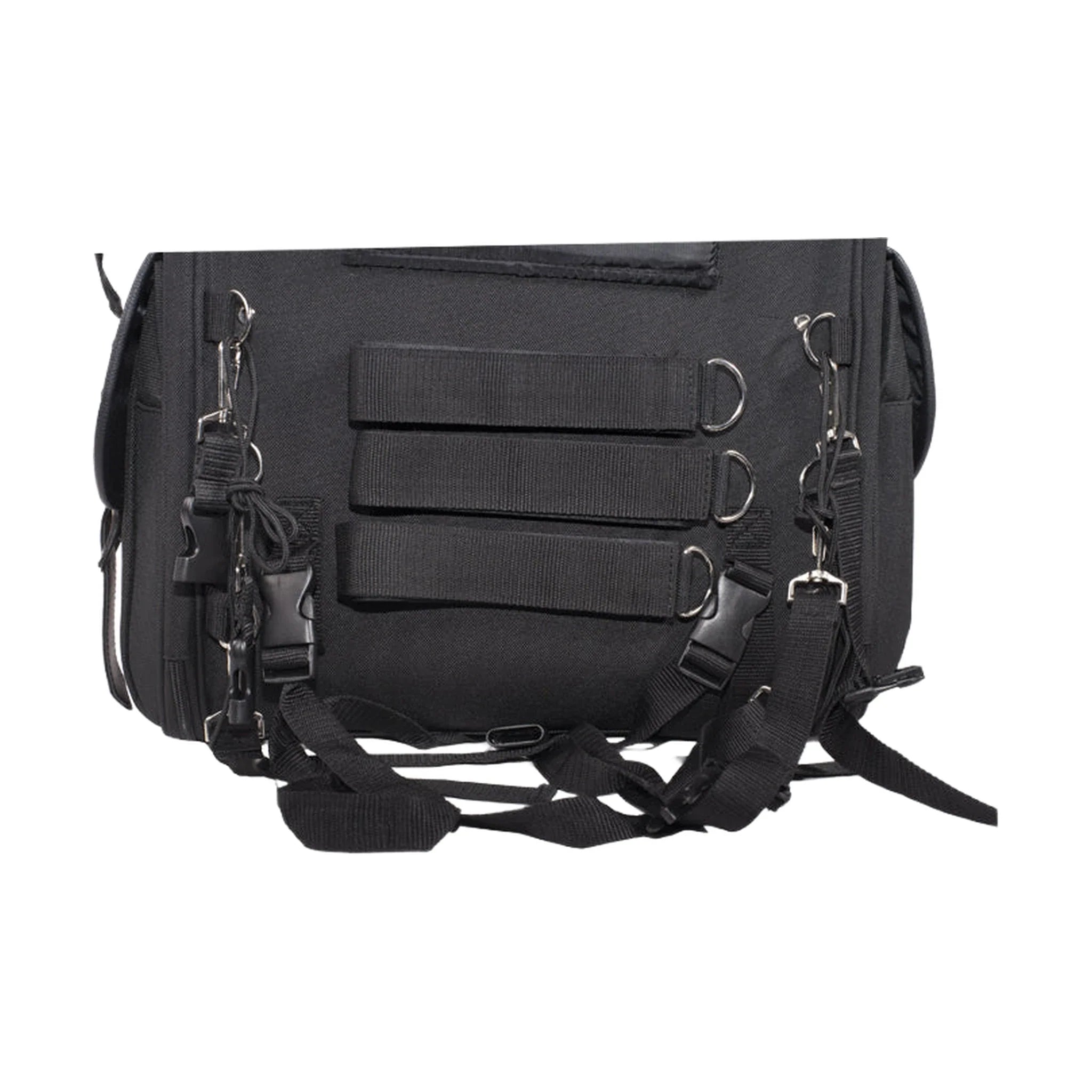 Dream Apparel Large PVC Motorcycle Sissybar Bag With Studs - Image 4