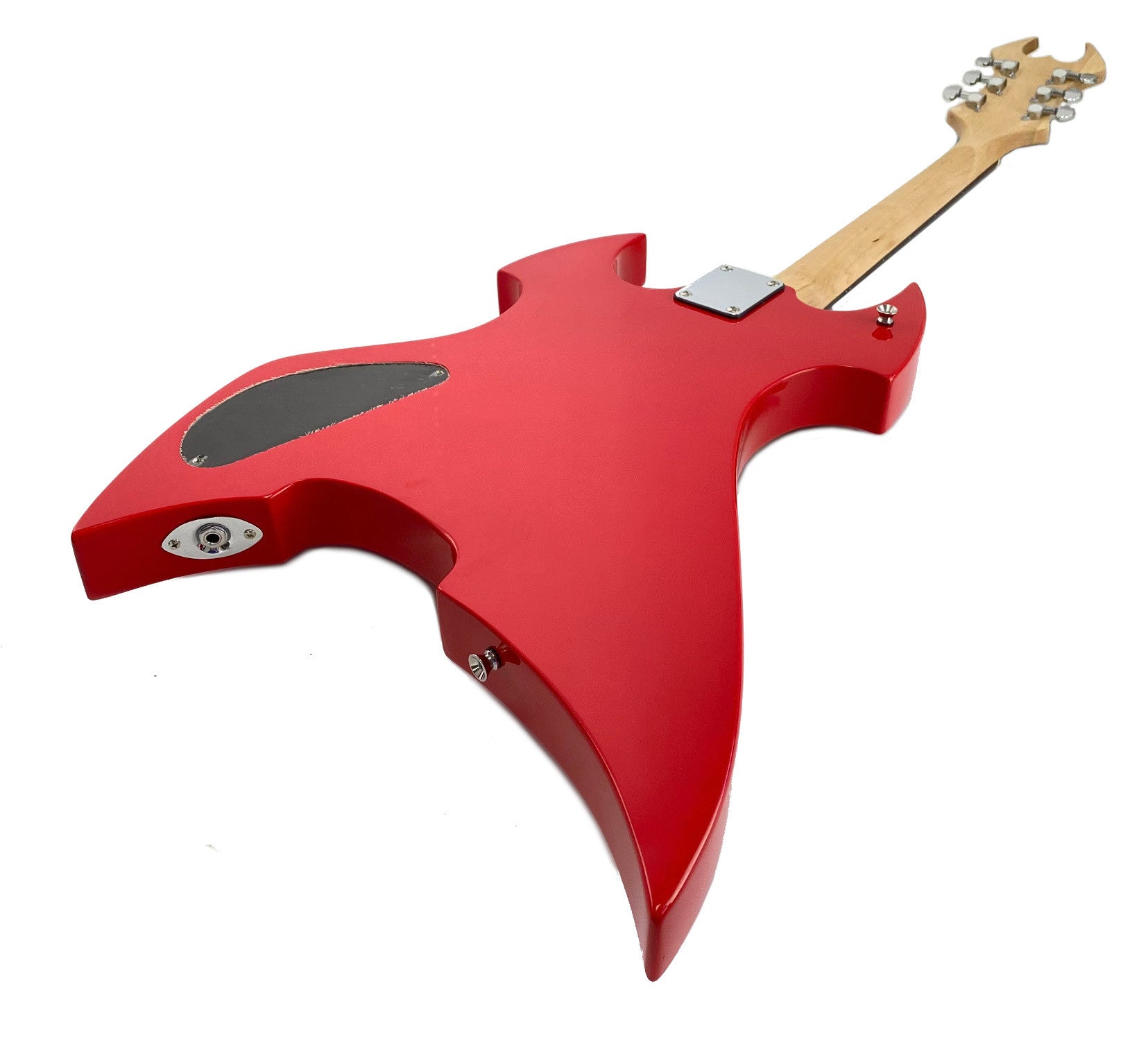 Electric 6 String Guitar Solid Wood Body Bolt-On Neck Right Handed Deep Red - Image 4