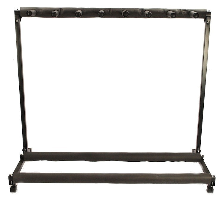 Zenison 7 Guitar Stand Folding Padded Instrument Organizer Display Rack - Image 4
