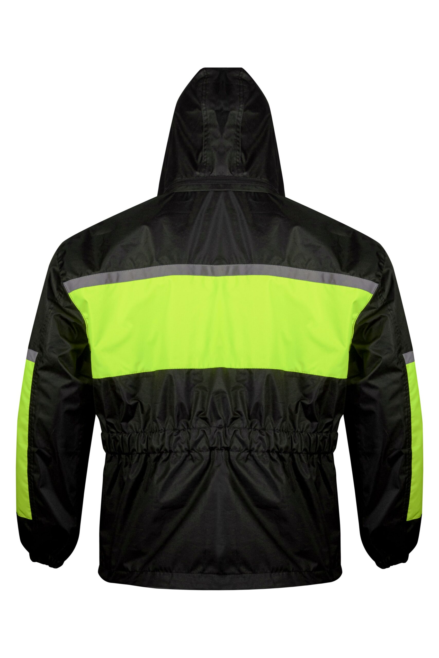 Rain Suit Dream Apparel 2-Piece Black Neon Waterproof Jacket Pants - Image 5