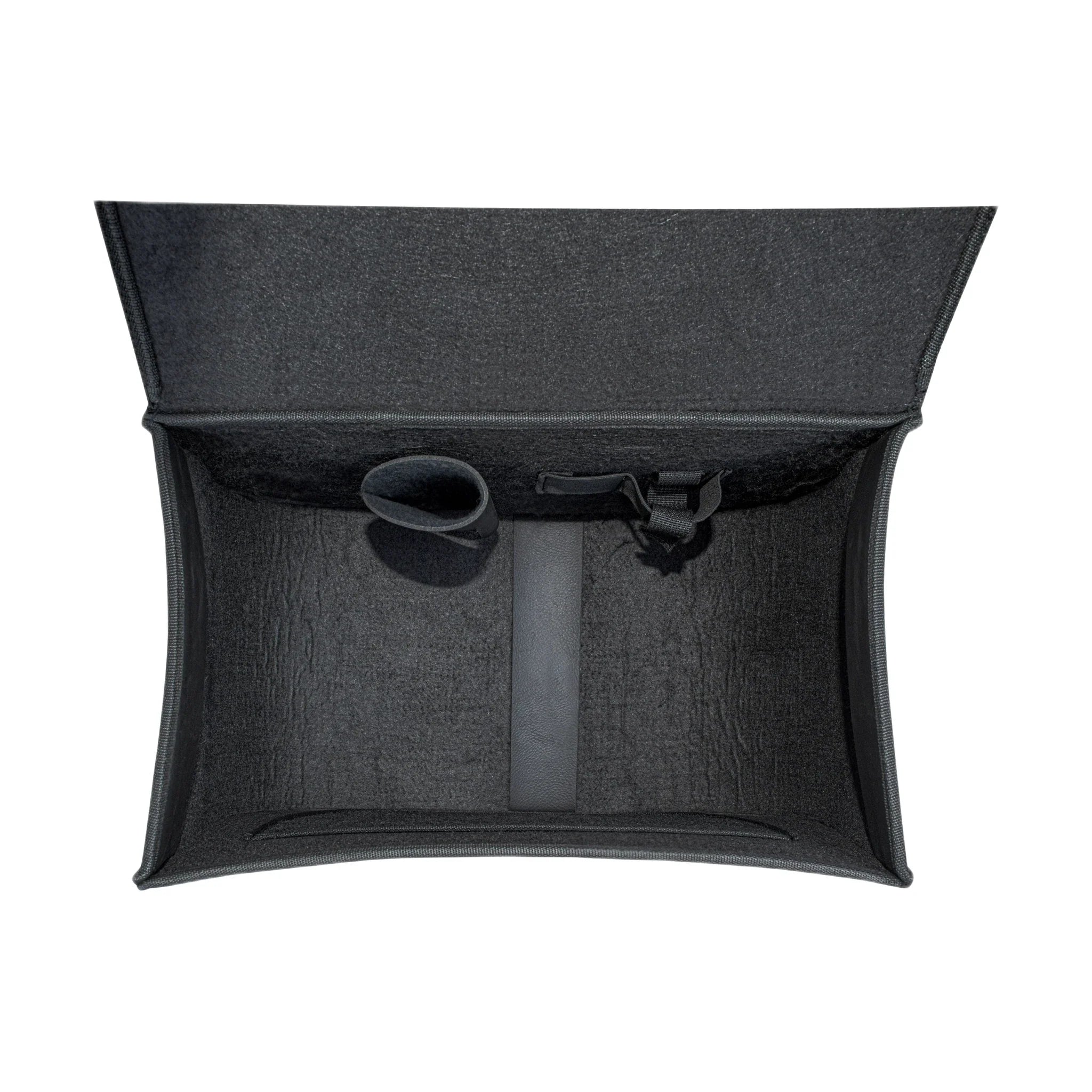 Motorcycle Saddlebag Black PVC Classic Vintage Style, Weather-Resistant - Image 5