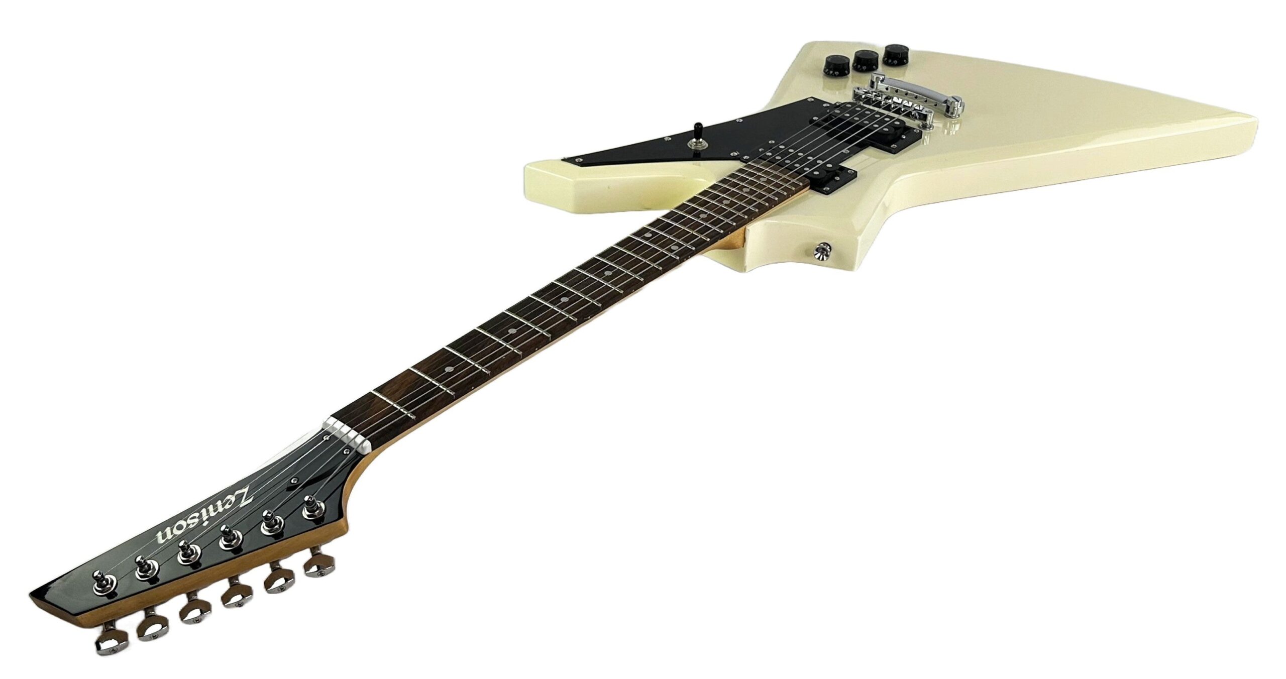 Electric Guitar Rock Style 6-String Solid Body Right Hand Antique White - Image 5