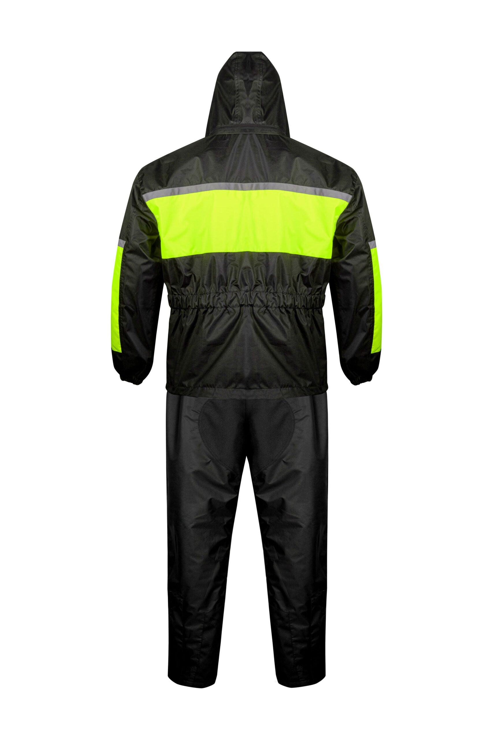 Rain Suit Dream Apparel 2-Piece Black Neon Waterproof Jacket Pants - Image 7