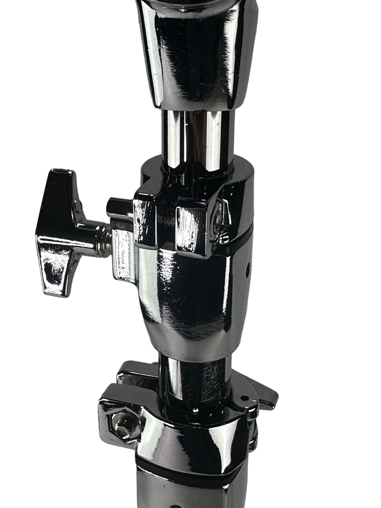Zenison Cymbal Boom Stand Chrome Heavy Duty Adjustable Double Braced Anti Skid - Image 7