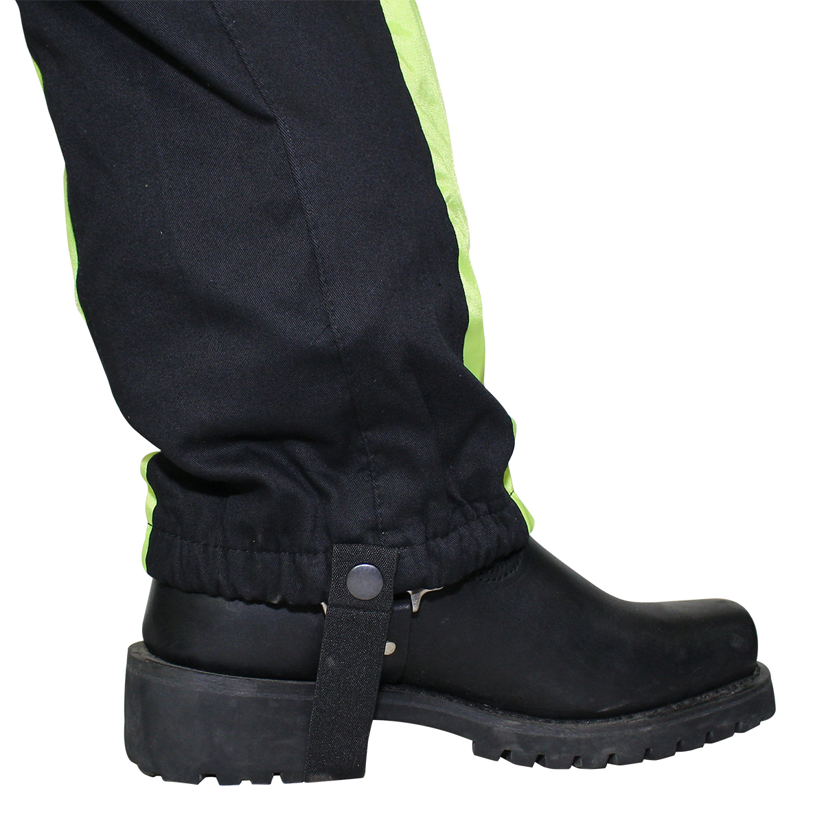 Two-Piece Black Fluorescent Waterproof Rain Suit by Dream Apparel - Image 8
