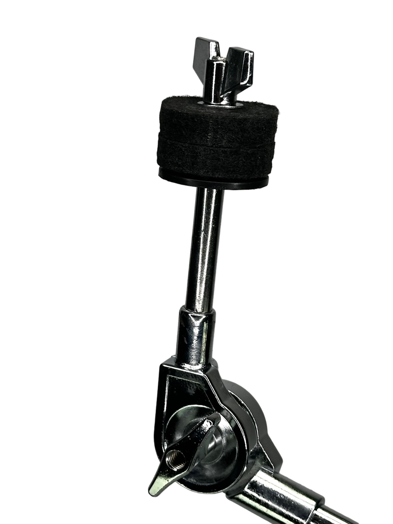 Zenison Cymbal Boom Stand Chrome Heavy Duty Adjustable Double Braced Anti Skid - Image 8