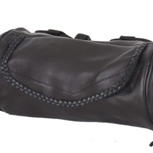 Brown Leather Motorcycle Tool Bag