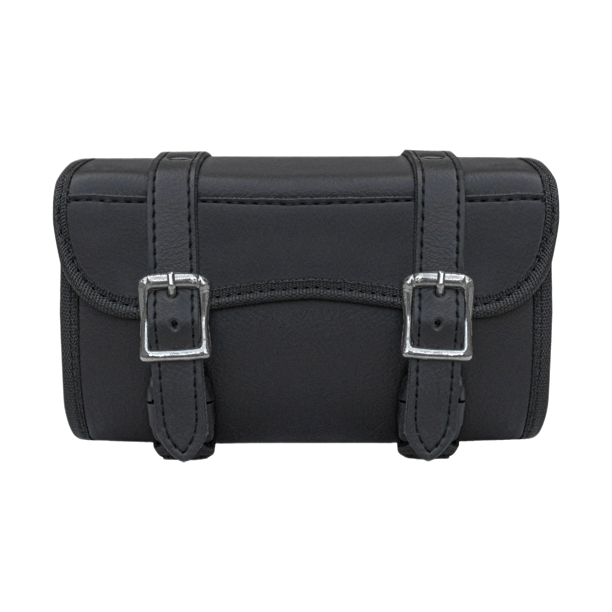 Motorcycle Tool Bag, Stylish Design Secure Buckle Straps, Universal Fit